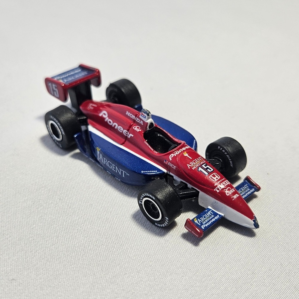 Greenlight 1:64 IndyCar #15 Pioneer Argent Buddy Rice Diecast Race Car